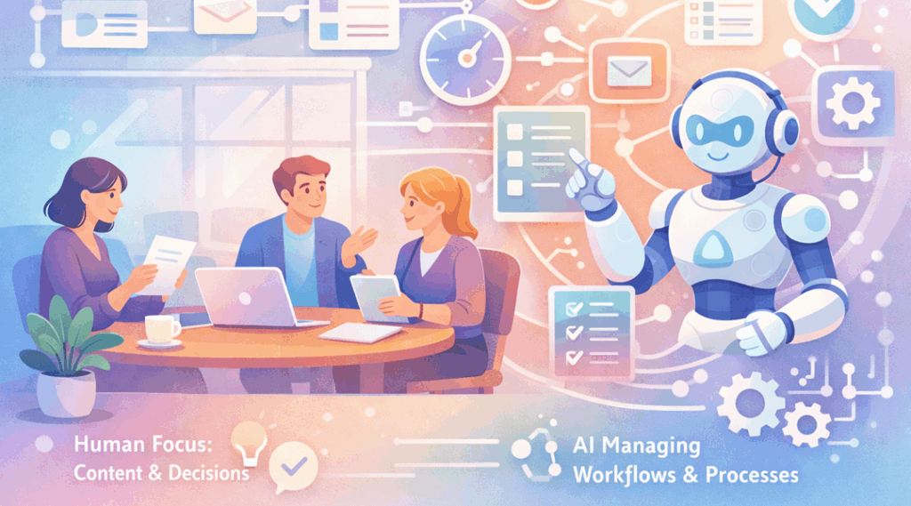 AI-managed workflows