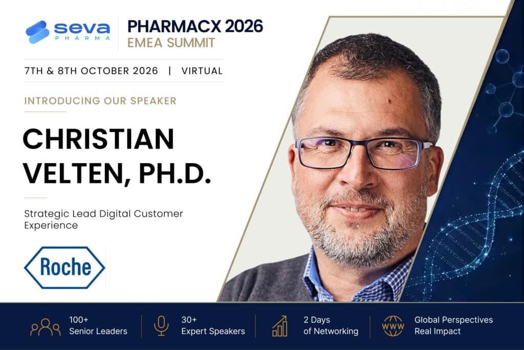 Christian Velten at the 2026 Pharma CX Summit